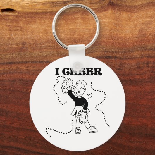 Meisje I Cheer Sleutelhanger (Voorkant)