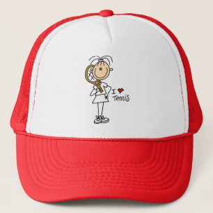 Meisje I de T-shirts en de Giften van het Tennis v Trucker Pet