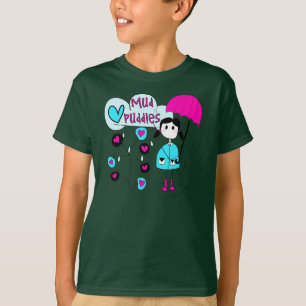 Meisje I de Vulklei van de Modder van de Liefde T-shirt