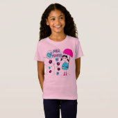 Meisje I de Vulklei van de Modder van de Liefde T-shirt (Voorkant volledig)