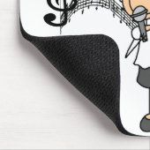 Meisje I Sing Mousepad Muismat (Hoek)