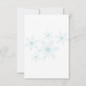 meisje IEDERE LEEFTIJD bevroren WINTER WONDERLAND Kaart (Achterkant)