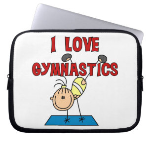 Meisje Ik Hou Van Turnen Laptop Sleeve
