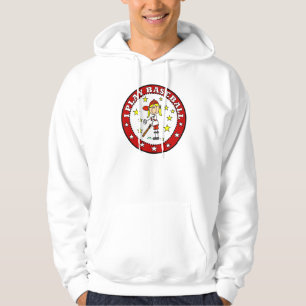 Meisje Ik speel honkbal T-shirts en cadeaus