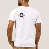 Meisje, ik zal je thuis houden t-shirt (Achterkant)