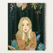 Meisje Illustratie Planner (Achterkant)