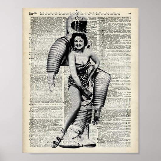 meisje in astronautkostuum poster (Voorkant)