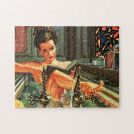 meisje in bad legpuzzel
