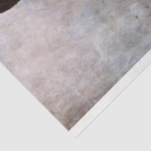 Meisje in blauw, Modigliani Tissuepapier (Detail)