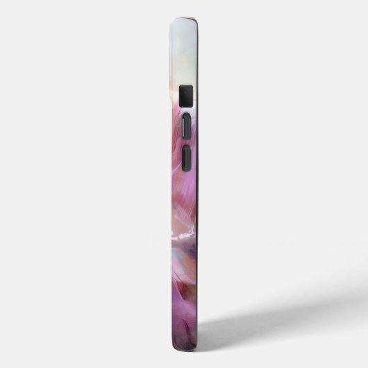 Meisje in bloementuin Case-Mate iPhone case (Achterkant / Links)