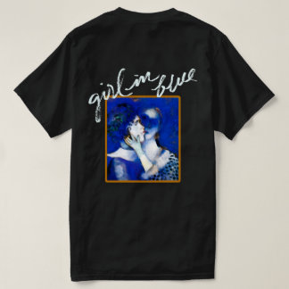MEISJE IN BLUE UNISEX T-SHIRT