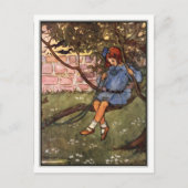 meisje in de boom, door Florence Harrison Briefkaart (Voorkant)