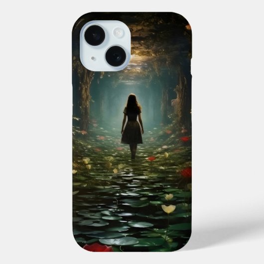 Meisje in de Fantasy Tunnel Case-Mate iPhone Case (Achterkant)