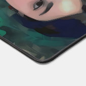 Meisje in de Groene Dress Bureaumat (Hoek)