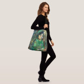 Meisje in de Groene Dress Crossbody Tas (Op model)