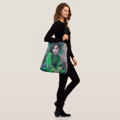 Meisje in de Groene Dress Crossbody Tas (Op model)