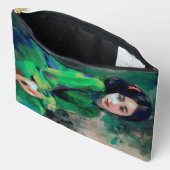 Meisje in de Groene Dress Etui (Open)