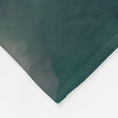 Meisje in de Groene Dress Fleece Deken (Hoek)