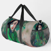 Meisje in de Groene Dress Plunjezak (Rechterhoek)