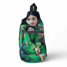 Meisje in de Groene Dress