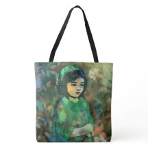 Meisje in de Groene Dress