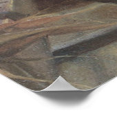 Meisje in de keuken van Anna Ancher Poster (Hoek)