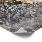  meisje in de lagertuin door Charles Robinson Poster (Hoek)