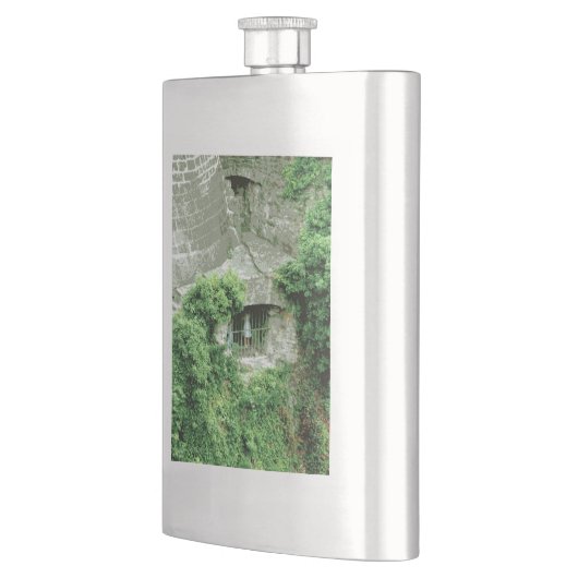 Meisje in de roestvrijstalen erlenmeyer flacon (Links)