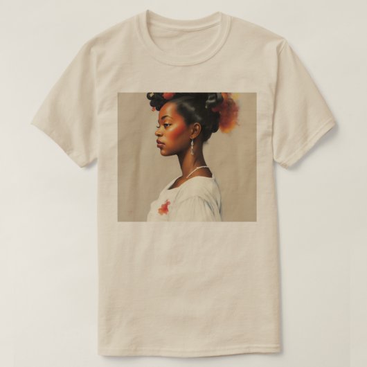 Meisje in de Schildering T-shirt (Design voorkant)