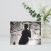 Meisje in de tuin: de Cupbearer Goddess van de jeu Briefkaart (Staand voorkant)