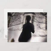 Meisje in de tuin: de Cupbearer Goddess van de jeu Briefkaart (Voorkant / Achterkant)