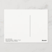 Meisje in de tuin: de Cupbearer Goddess van de jeu Briefkaart (Achterkant)