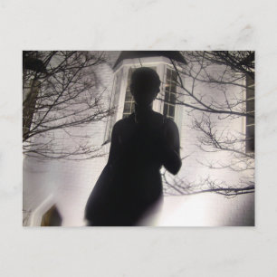 Meisje in de tuin: de Cupbearer Goddess van de jeu Briefkaart