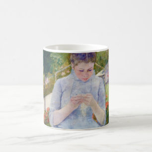 Meisje in de tuin, Mary Cassatt Koffiemok