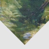 Meisje in de tuin, Mary Cassatt Tissuepapier (Detail)