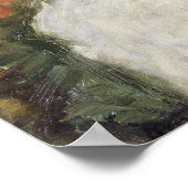 Meisje in de tuin van Mary Cassatt Poster (Hoek)