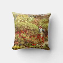 Meisje in de Victoriaans tuin van Luscious