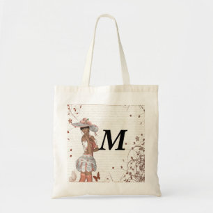 Meisje in de zomer pet tote bag