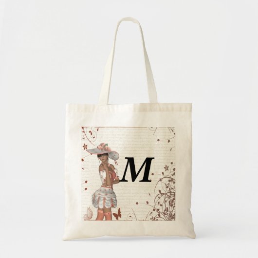 Meisje in de zomer pet tote bag (Voorkant)
