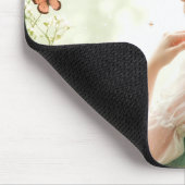 meisje in de zomertuin muismat (Hoek)