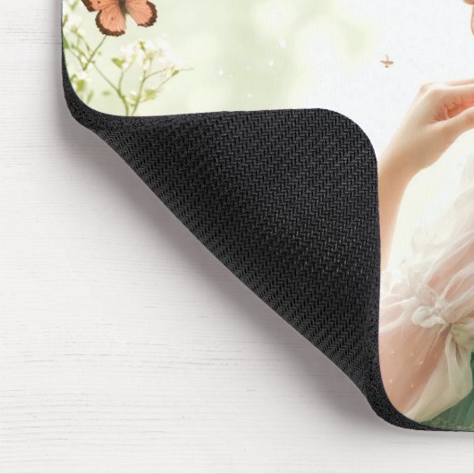  meisje in de zomertuin muismat (Hoek)