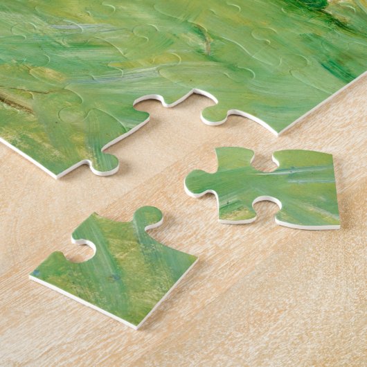 Meisje in een boot met ganzen van Berthe Morisot Legpuzzel (Zijkant)