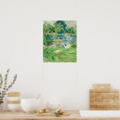 Meisje in een boot met ganzen van Berthe Morisot Poster (Keuken)
