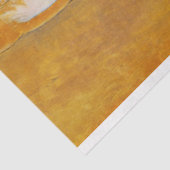 Meisje in een groene blouse, Modigliani Tissuepapier (Detail)