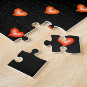 MEISJE IN EEN MARTINI GLASS (2) PUZZLE OF PUZZZLE  LEGPUZZEL (Zijkant)