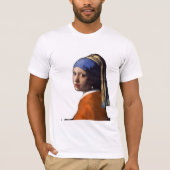 Meisje in een Nederlands Jersey T-shirt (Voorkant)