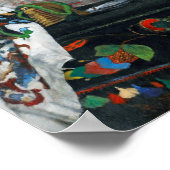 meisje in een Pet, Edgar Degas Poster (Hoek)