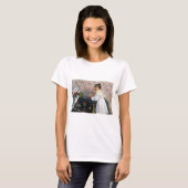 meisje in een Pet, Edgar Degas T-shirt (Voorkant volledig)