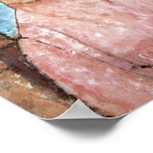 Meisje in een Pet, Modigliani Poster (Hoek)