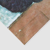 Meisje in een Pet, Modigliani Tissuepapier (Detail)